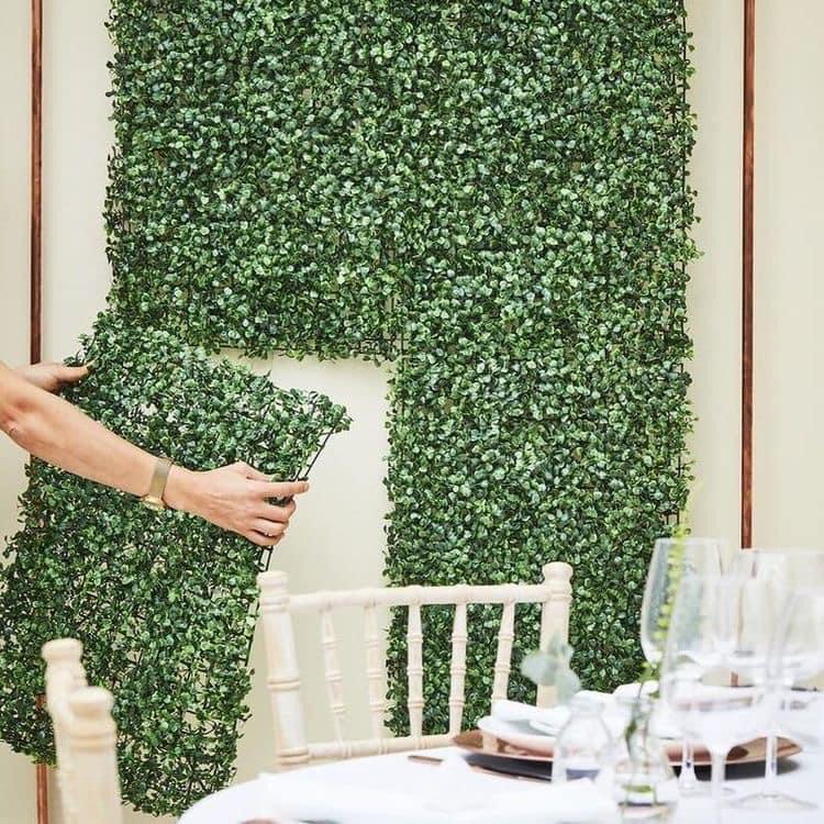 Artificial Wall Grass / Boxwood Hedge Grass Matt