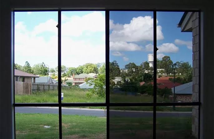Black Tinted Glass Paper / Window and Door Glass Film