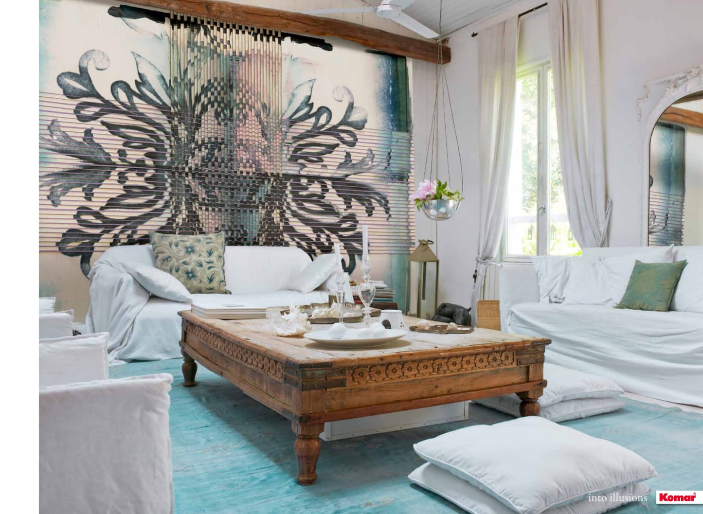 Canvas Wall Mural / 3D Art 14x10 ft - Design 10