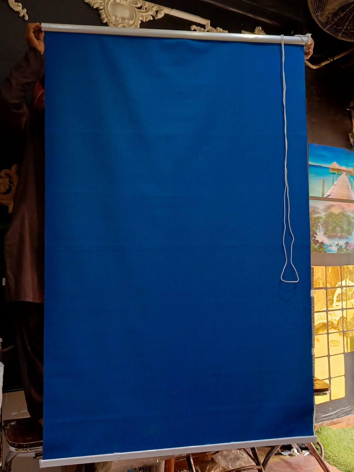 4 x 6 feet fix size Roller Blinds / Window Blinds