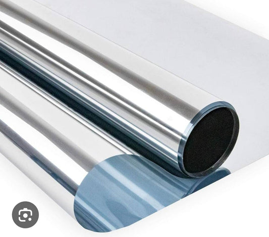Silver Tinted Glass Paper / Mercury Paper / Mirror Look Film